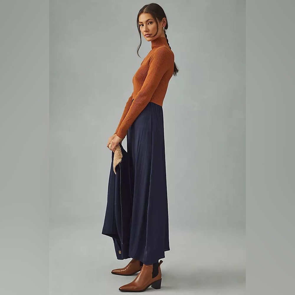 NWT Anthropologie Thea Twofer Sweater Dress - Small - Picture 2 of 8